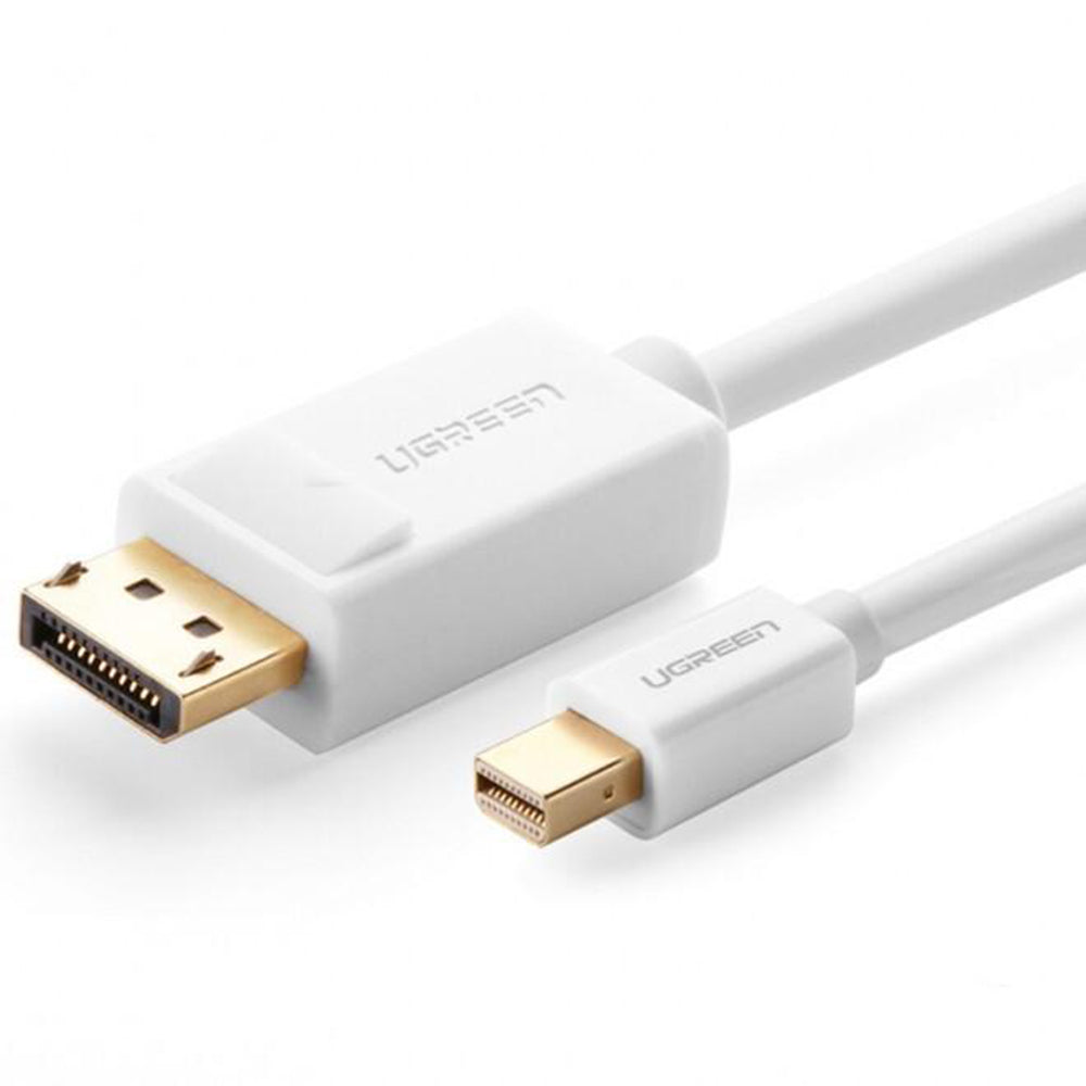 UGreen Mini DP to DP Cable 1.5M (White) 10476/10477 (4823737335908) UGreen Mini DP to DP Cable 1.5M (White) 10476/10477 (4823737335908)